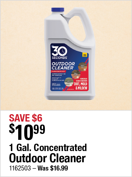 1 Gal. 30 Second Cleaner